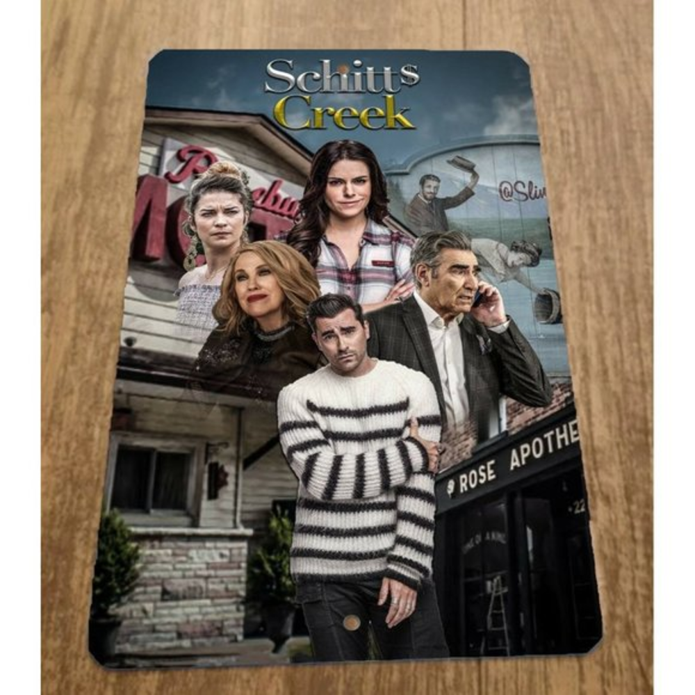 Schitts Creek 8x12 Metal Wall‎ Sign TV Show